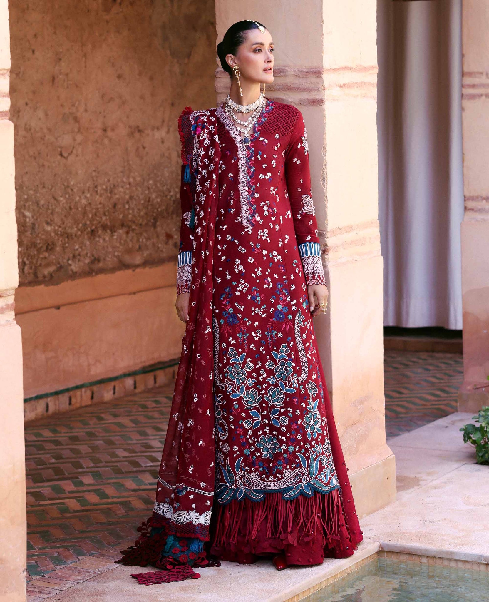 sachin and babi light blue dress Dolce & Gabbana Embroidered Dresses for Women main image 0